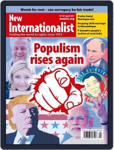 New Internationalist April 1st, 2017 Digital Back Issue Cover