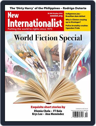 New Internationalist September 30th, 2016 Digital Back Issue Cover