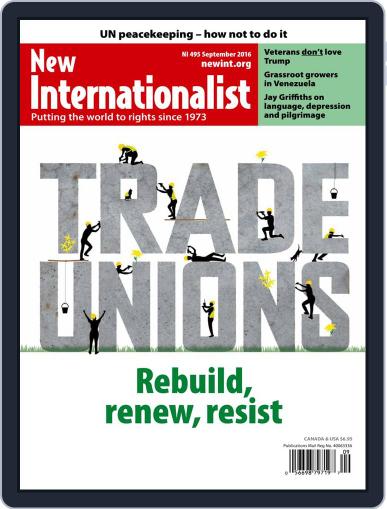 New Internationalist August 31st, 2016 Digital Back Issue Cover