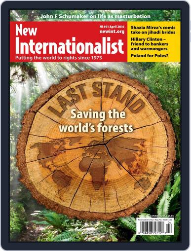 New Internationalist March 11th, 2016 Digital Back Issue Cover
