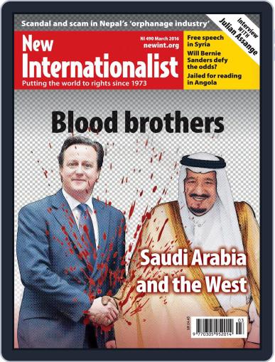New Internationalist February 12th, 2016 Digital Back Issue Cover