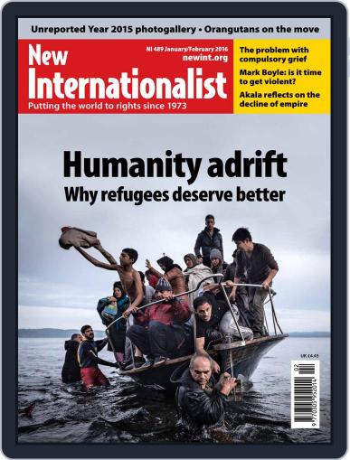 New Internationalist January 25th, 2016 Digital Back Issue Cover