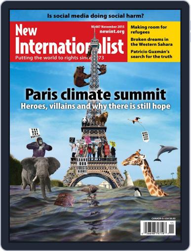 New Internationalist October 16th, 2015 Digital Back Issue Cover