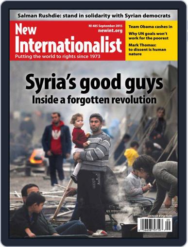 New Internationalist August 14th, 2015 Digital Back Issue Cover