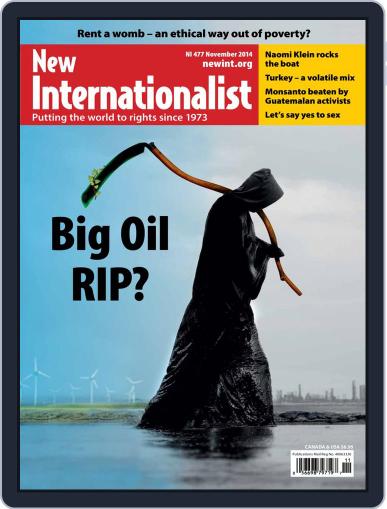 New Internationalist October 22nd, 2014 Digital Back Issue Cover