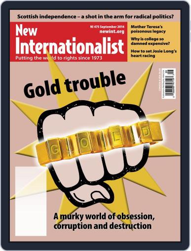 New Internationalist August 20th, 2014 Digital Back Issue Cover