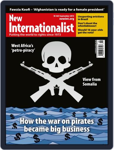 New Internationalist August 22nd, 2013 Digital Back Issue Cover