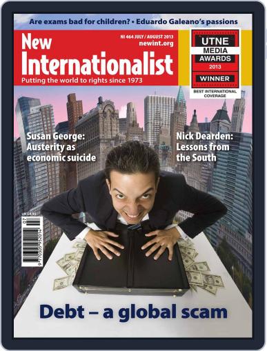 New Internationalist July 2nd, 2013 Digital Back Issue Cover
