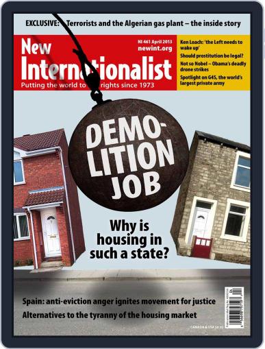 New Internationalist March 19th, 2013 Digital Back Issue Cover