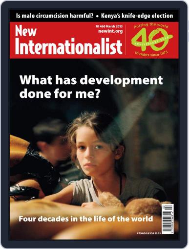 New Internationalist February 19th, 2013 Digital Back Issue Cover