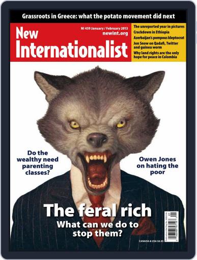 New Internationalist January 10th, 2013 Digital Back Issue Cover