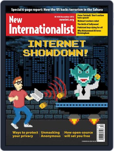 New Internationalist November 22nd, 2012 Digital Back Issue Cover