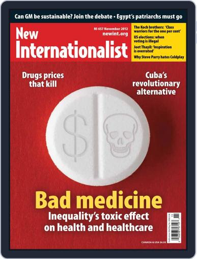 New Internationalist October 24th, 2012 Digital Back Issue Cover
