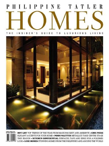 Tatler Homes Philippines March 20th, 2012 Digital Back Issue Cover