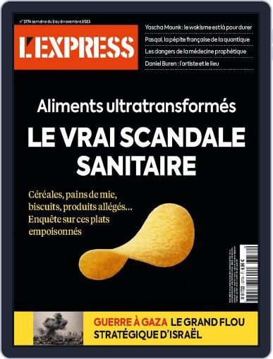 L'express November 2nd, 2023 Digital Back Issue Cover
