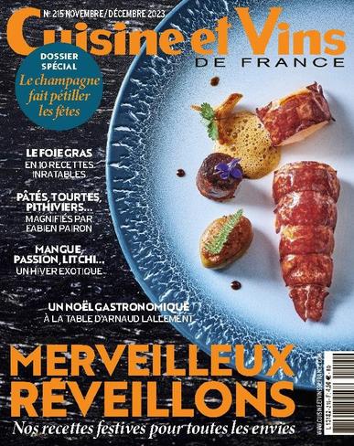 Cuisine Et Vins De France November 1st, 2023 Digital Back Issue Cover