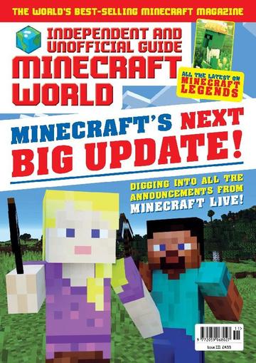 Minecraft World October 26th, 2023 Digital Back Issue Cover
