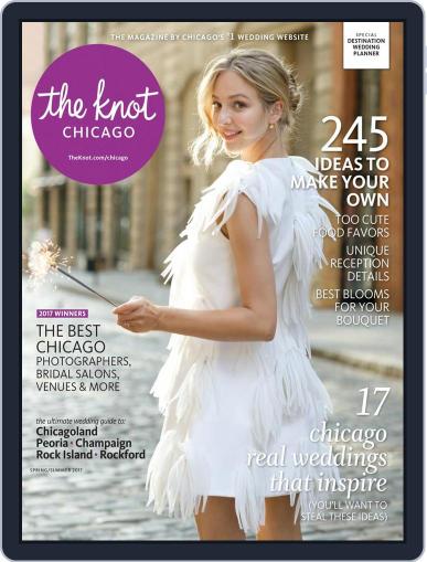 The Knot Chicago Weddings January 1st, 2017 Digital Back Issue Cover