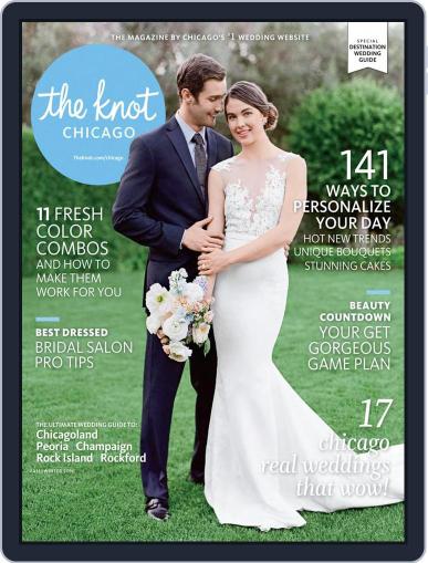 The Knot Chicago Weddings July 1st, 2016 Digital Back Issue Cover