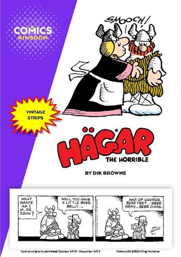 Hagar November 1st, 2023 Digital Back Issue Cover
