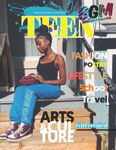 Teen Black Girl's November 1st, 2023 Digital Back Issue Cover