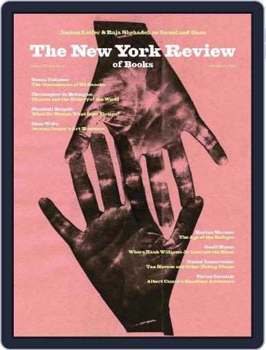 The New York Review of Books November 23rd, 2023 Digital Back Issue Cover