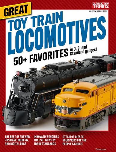 Great Toy Train Locomotives October 4th, 2023 Digital Back Issue Cover