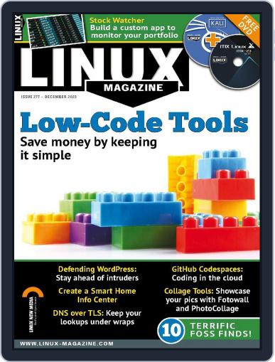 Linux December 1st, 2023 Digital Back Issue Cover
