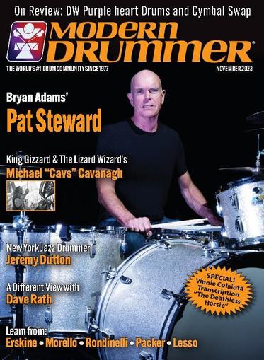 Modern Drummer November 1st, 2023 Digital Back Issue Cover