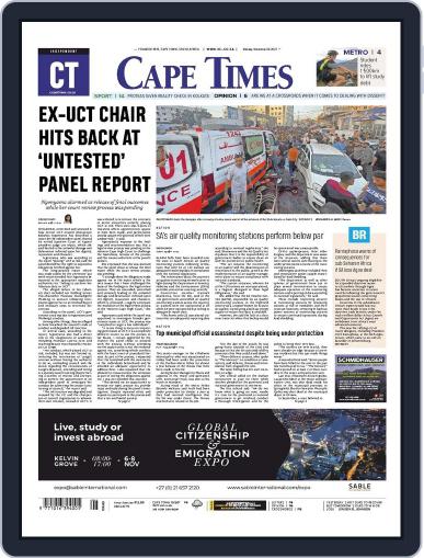 Cape Times November 6th, 2023 Digital Back Issue Cover