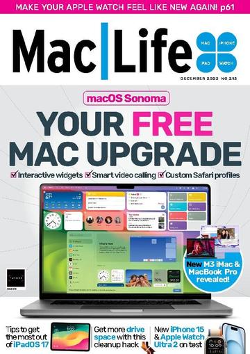 MacLife December 1st, 2023 Digital Back Issue Cover