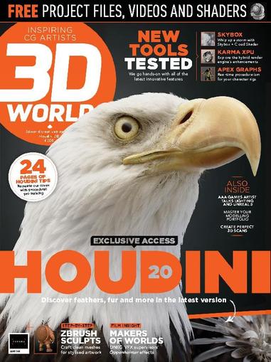 3D World October 31st, 2023 Digital Back Issue Cover