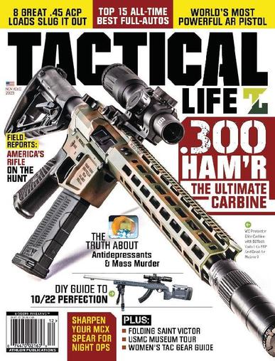 Tactical Life November 1st, 2023 Digital Back Issue Cover
