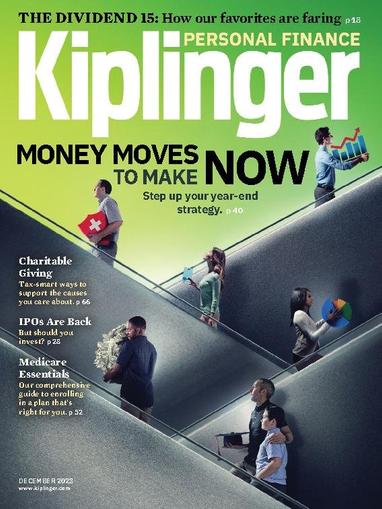 Kiplinger's Personal Finance December 1st, 2023 Digital Back Issue Cover