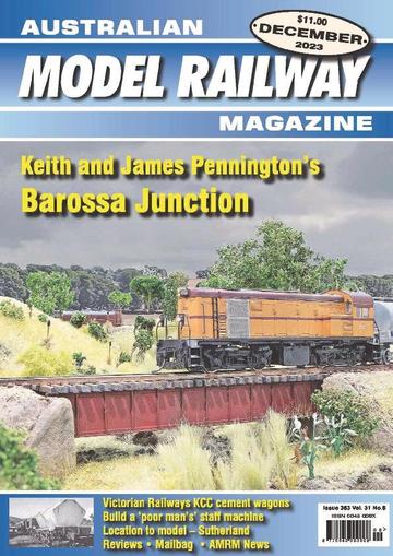 Australian Model Railway December 1st, 2023 Digital Back Issue Cover