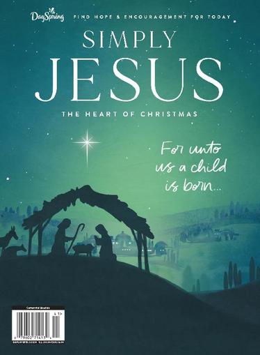Simply Jesus - Christmas 2023 October 27th, 2023 Digital Back Issue Cover
