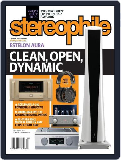 Stereophile December 1st, 2023 Digital Back Issue Cover