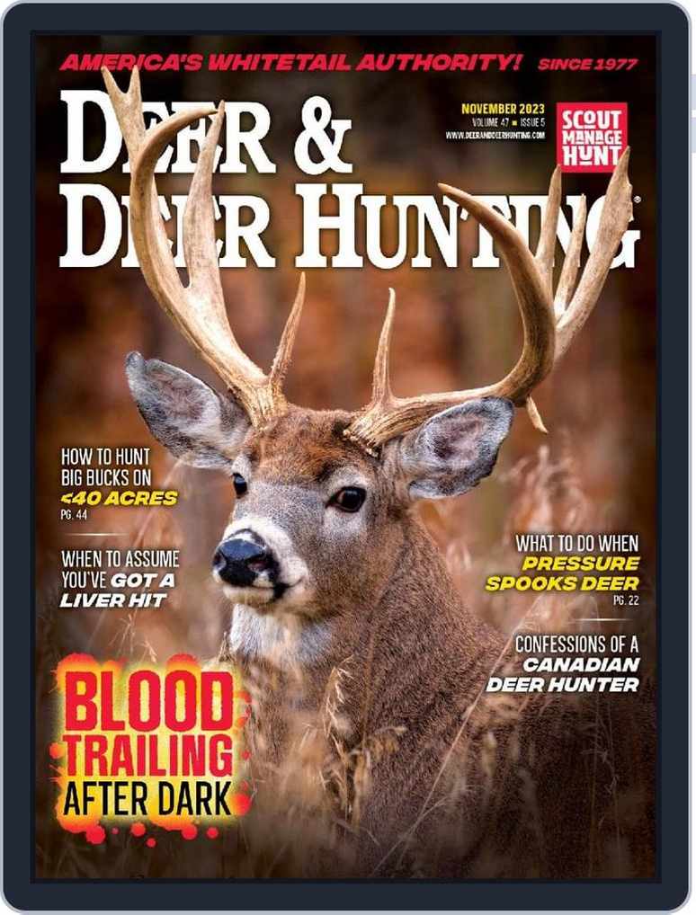 Deer & Deer Hunting November 2023 (Digital) - DiscountMags.com