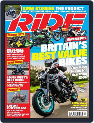 RiDE United Kingdom December 1st, 2023 Digital Back Issue Cover