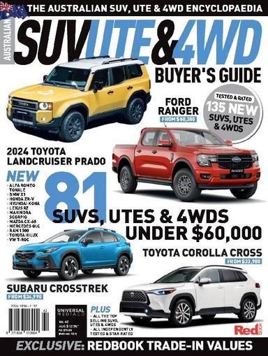 Australian 4WD & SUV Buyer's Guide November 1st, 2023 Digital Back Issue Cover