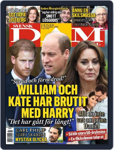 Svensk Damtidning November 9th, 2023 Digital Back Issue Cover