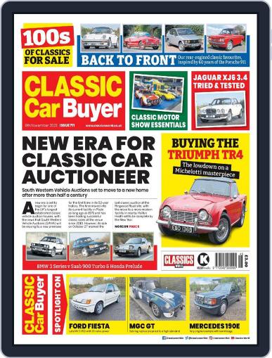 Classic Car Buyer November 8th, 2023 Digital Back Issue Cover