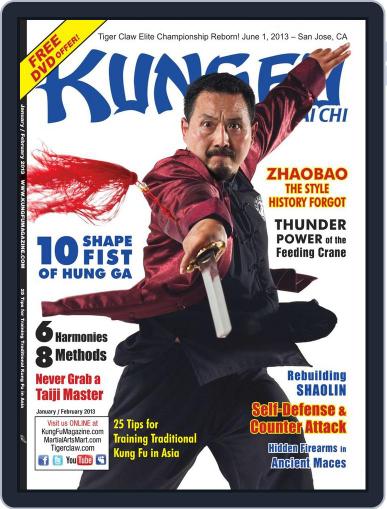 Kung Fu Tai Chi November 29th, 2012 Digital Back Issue Cover