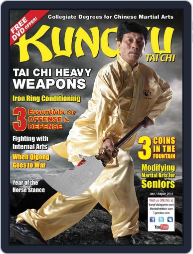 Kung Fu Tai Chi June 5th, 2014 Digital Back Issue Cover