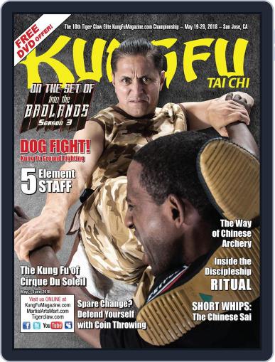 Kung Fu Tai Chi May 1st, 2018 Digital Back Issue Cover
