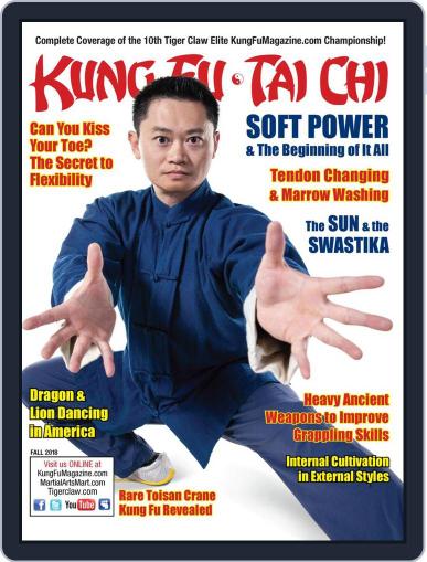 Kung Fu Tai Chi August 9th, 2018 Digital Back Issue Cover