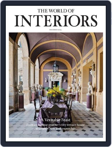 The World of Interiors December 1st, 2023 Digital Back Issue Cover