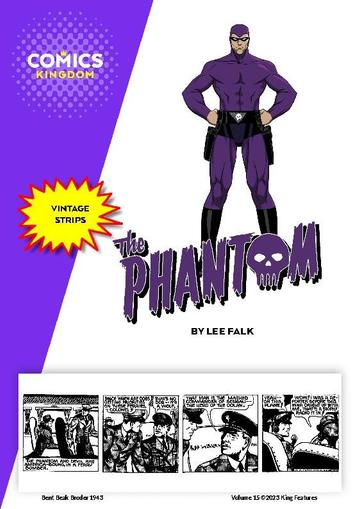 The Phantom October 3rd, 2023 Digital Back Issue Cover