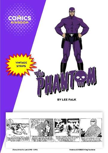 The Phantom August 3rd, 2023 Digital Back Issue Cover