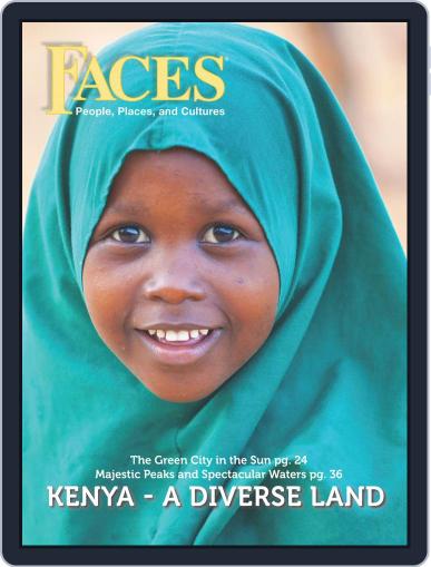 Faces People, Places, and World Culture for Kids and Children March 1st, 2016 Digital Back Issue Cover